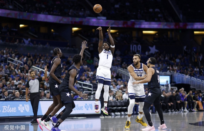 6,爱德华兹36分森林狼掀翻快船  