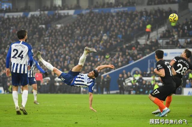  莫派头球摆渡，布莱顿客场战平实力强劲的纽卡斯尔